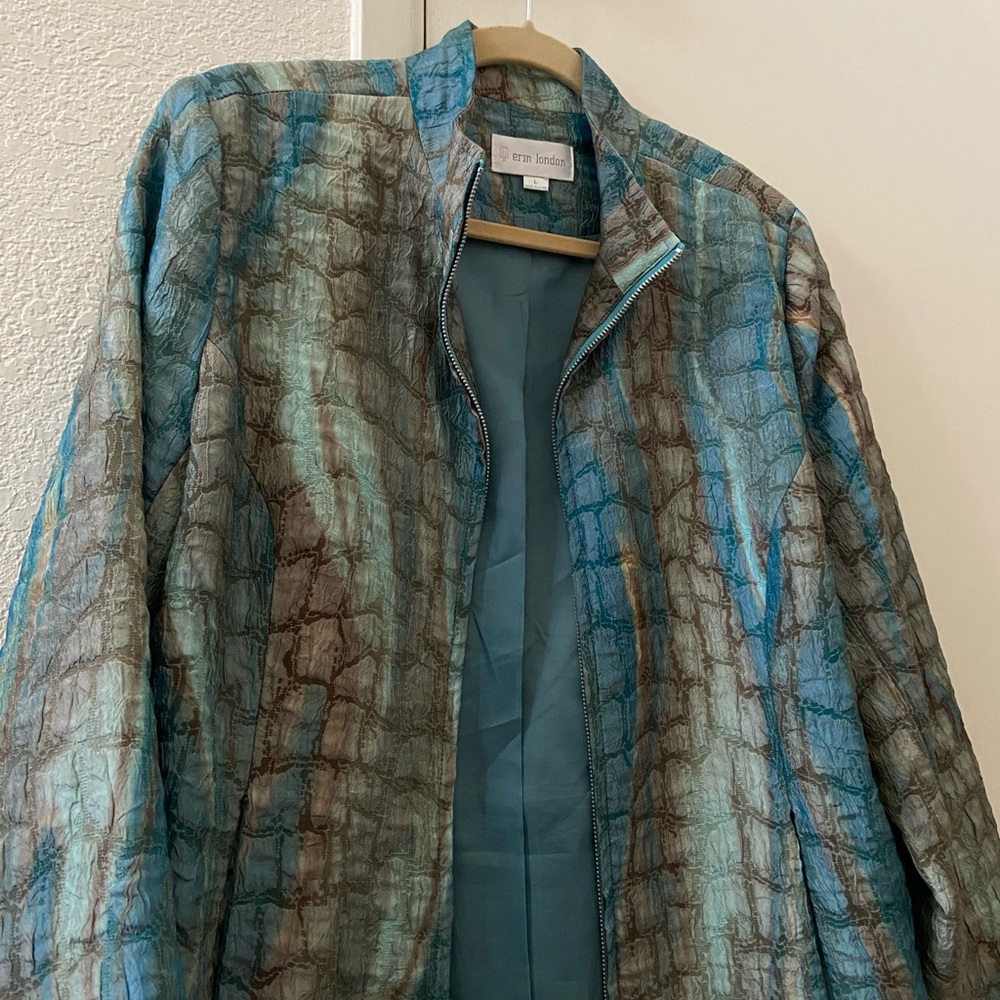 Y2k Erin London Snakeskin Jacket